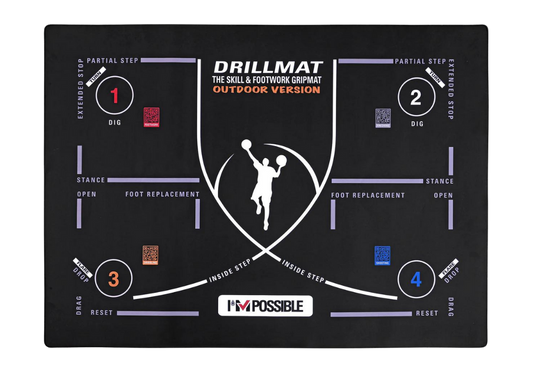 DrillMat Outdoor - the Skill and Footwork GripMat